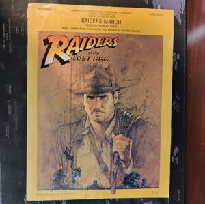 Raiders March Indiana Jones Raiders of the Lost Ark Cover 1981 Piano Sheet Music
